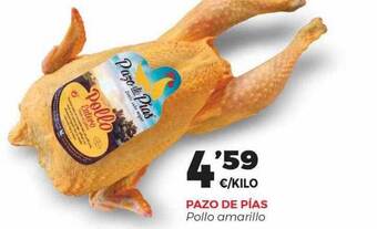 Supermercados Lupa Pazo de pías pollo amarillo oferta