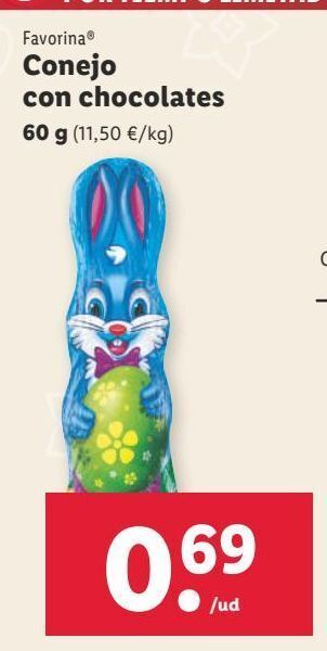 Lidl Chocolate favorina oferta