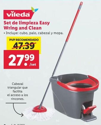 Lidl Utensilios de limpieza vileda oferta