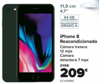 Carrefour Iphone 8 reacondicionado oferta