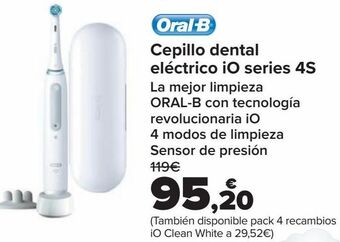 Carrefour Oral-b cepillo dental eléctrico io series 4s oferta