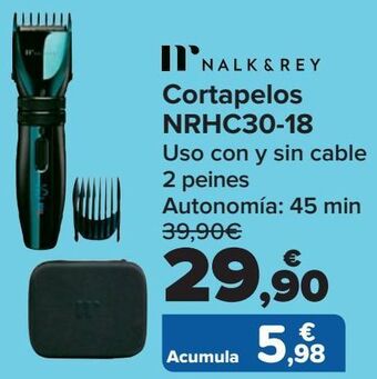 Carrefour Nalk&rey cortapelos nrhc30-18 oferta