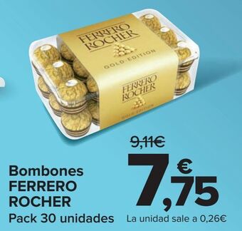 Carrefour Bombones ferrero rocher oferta