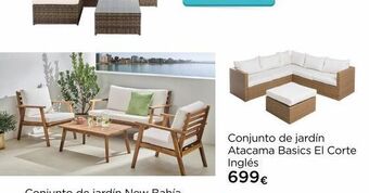 La tienda en casa Conjunto de jardín el corte inglés oferta