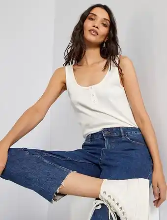 Kiabi Camiseta de tirantes de punto de canalé oferta