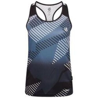 Decathlon Camiseta sin mangas aep prompt estampado empoderado para mujer negro oferta
