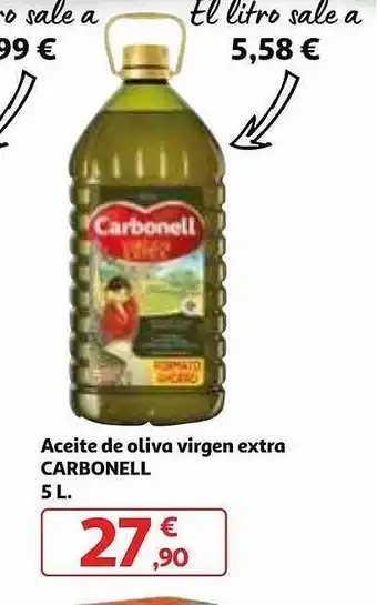 Alcampo Aceite de oliva virgen extra carbonell oferta