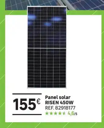 Leroy Merlin Panel solar risen 450w oferta
