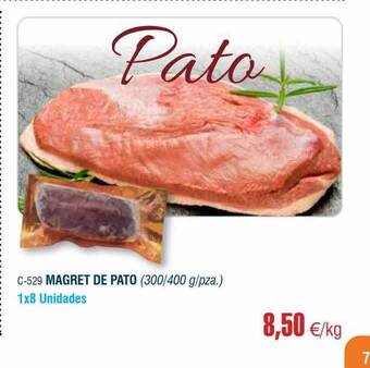 Abordo Magret de pato oferta