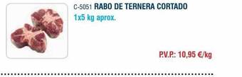 Abordo Rabo de ternera cortado oferta