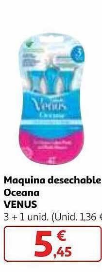 Alcampo Maquina desechable oceana venus oferta