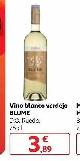 Alcampo Vino blanco verdejo blume oferta