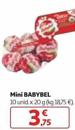 Alcampo Mini babybel oferta