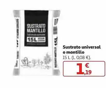 Alcampo Sustrato universal o mantillo oferta