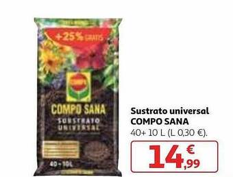 Alcampo Sustrato universal compo sana oferta