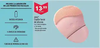 ALDI Quigg cepillo facial de silicona oferta
