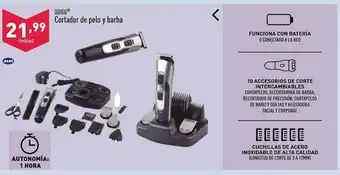 ALDI Quigg cortador de pelo y barba oferta