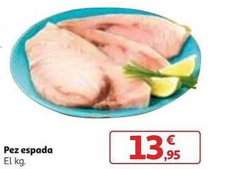 Alcampo Pez espada oferta