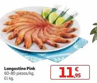Alcampo Langostino pink oferta