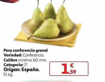 Alcampo Pera conferencia granel oferta