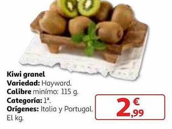 Alcampo Kiwi granel oferta