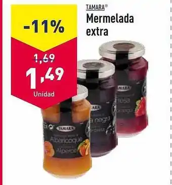 ALDI Tamara mermelada extra oferta