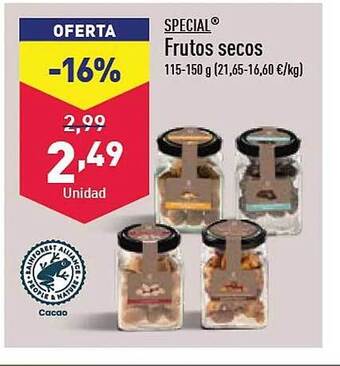 ALDI Special frutos secos oferta