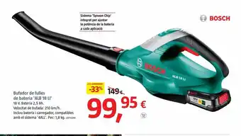 Bauhaus Bufador de fulles de bateria 'alb 18 li' oferta