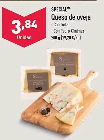 ALDI Special queso de oveja oferta
