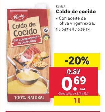 Lidl Caldo De Cocido oferta