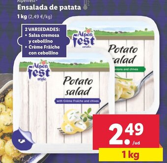 Lidl Ensalada De Patata oferta