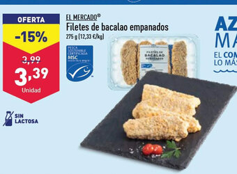 ALDI Filetes De Bacalao Empanados oferta