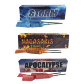Oferta 15 super truenos: apocalypse, storm y nagasakis