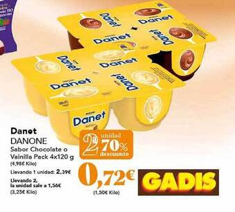 Gadis 2a unidad 70% descuento danet danone oferta