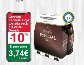 Spar La Palma Cerveza especial roja tostada pack oferta