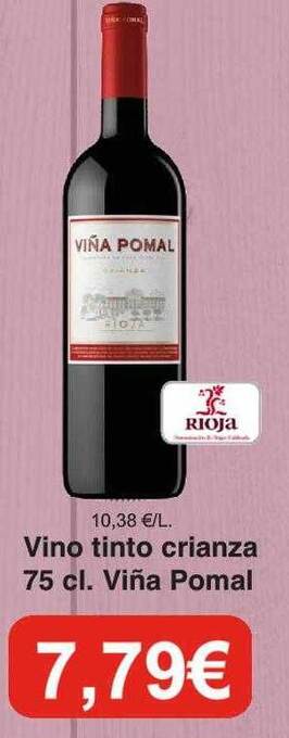 Spar La Palma Vino tinto crianza viña pomal oferta