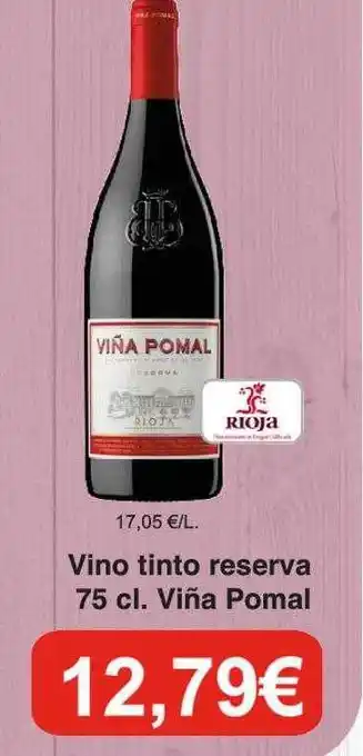 Spar La Palma Vino tinto reserva viña pomal oferta