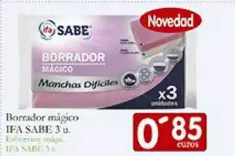 Supermercados Bip Bip Borrador mágico ifa sabe oferta