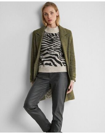 Trucco Abrigo largo jacquard oferta