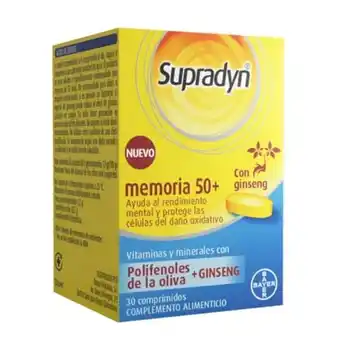 NutriTienda Supradyn memoria 50+ 30 tabs oferta