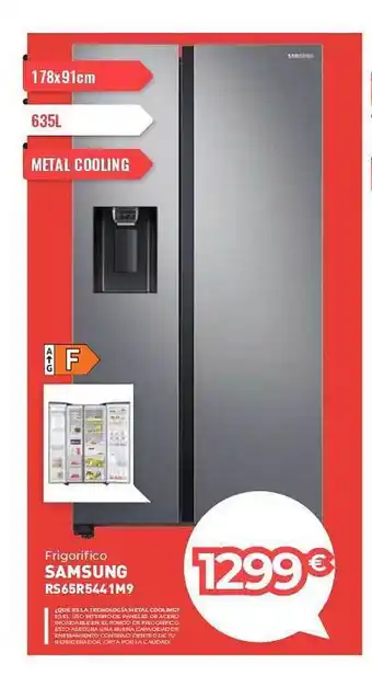 Mi electro Frigorifico samsung r565r5441m9 oferta