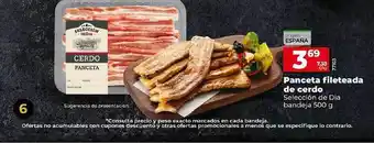 Maxi Dia Panceta fileteada de cerdo selección de dia oferta