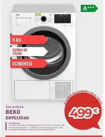Mi electro Secadora beko dh9532gao oferta
