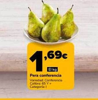 Supeco Pera conferencia oferta