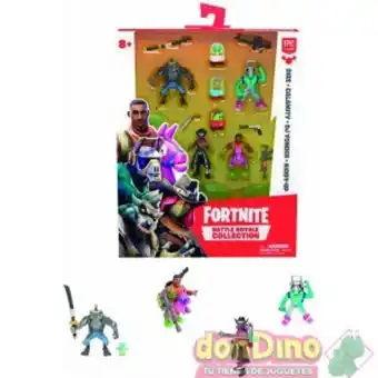 Don Dino Set 4 figuras fortnite battle royal oferta