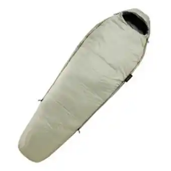 Decathlon Saco de dormir guata 10 ºc confort forma momia forclaz trek 500 caqui oferta