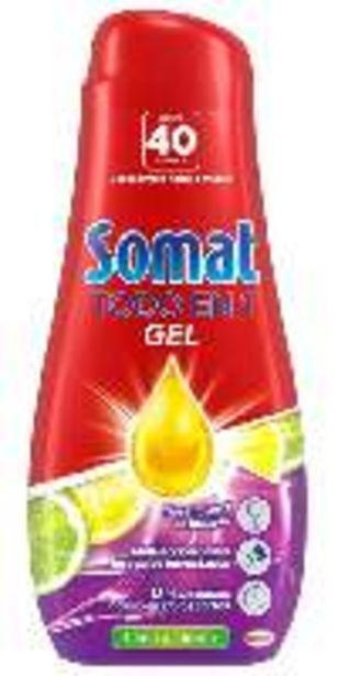 FROIZ Vajillas máquina somat gel todo en 1 lima y limón 40 lavados oferta