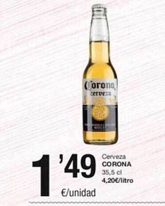 SPAR Fragadis Cerveza corona oferta