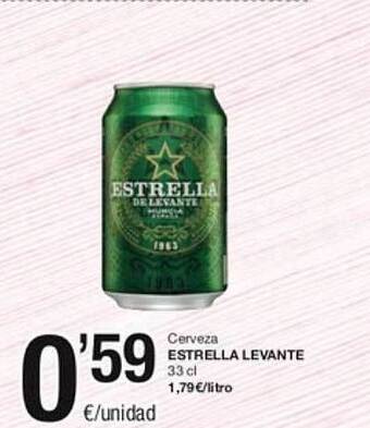 SPAR Fragadis Cerveza estrella levante oferta