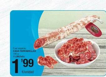 SPAR Fragadis Fuet espetec casa tarradellas oferta